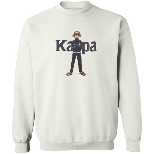 One Piece X Kappa Luffy Shirt One Piece X Kappa Luffy Shirt