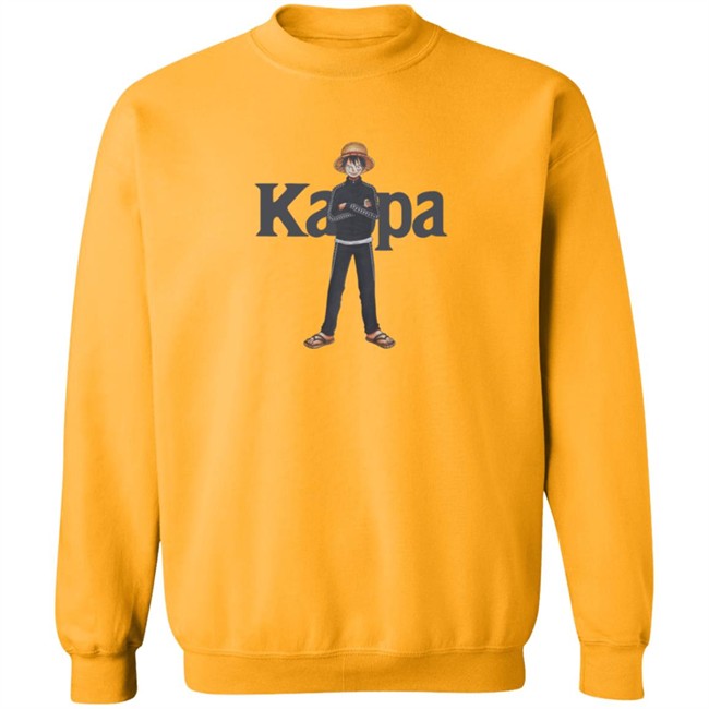 One Piece X Kappa Luffy Shirt One Piece X Kappa Luffy Shirt