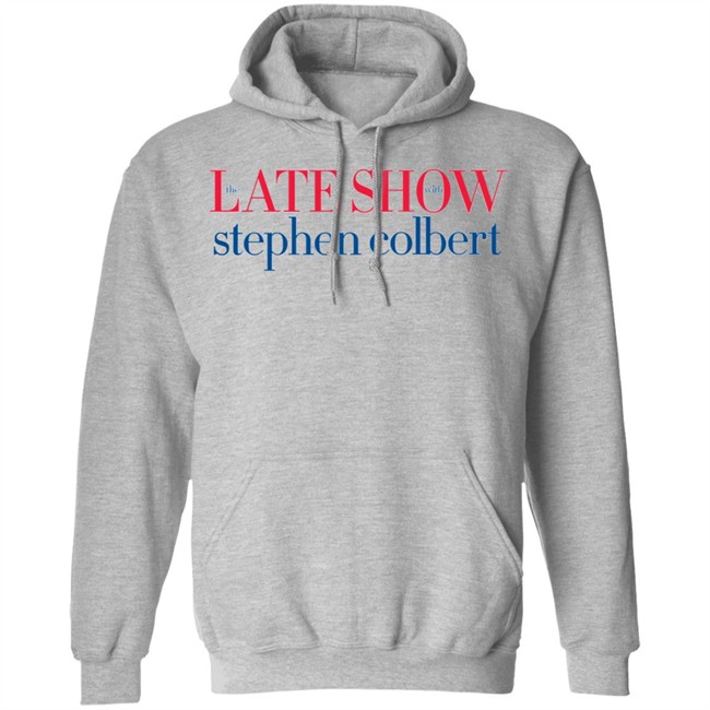 The Late Show With Stephen Colbert White Shirt The Late Show With Stephen Colbert White Shirt