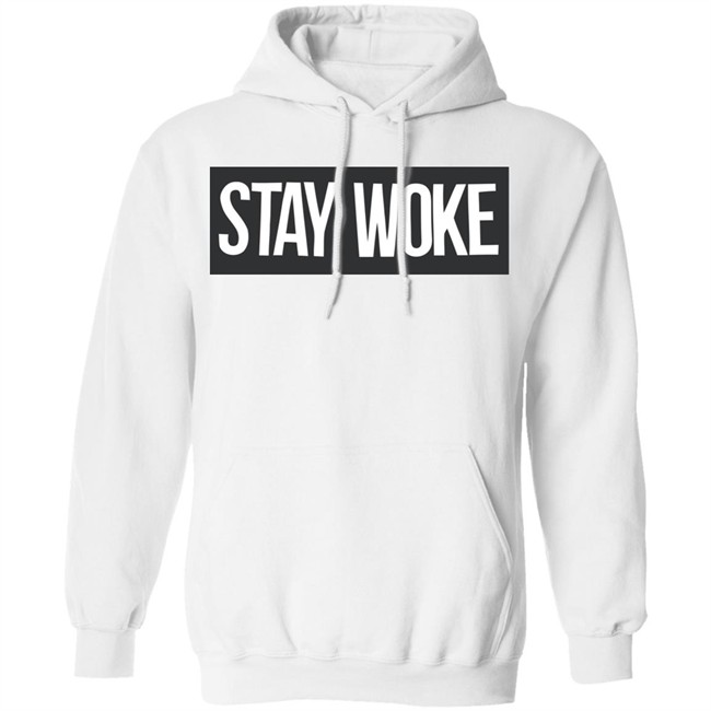 Stay Woke Conscious Streetwear White Shirt Stay Woke Conscious Streetwear White Shirt