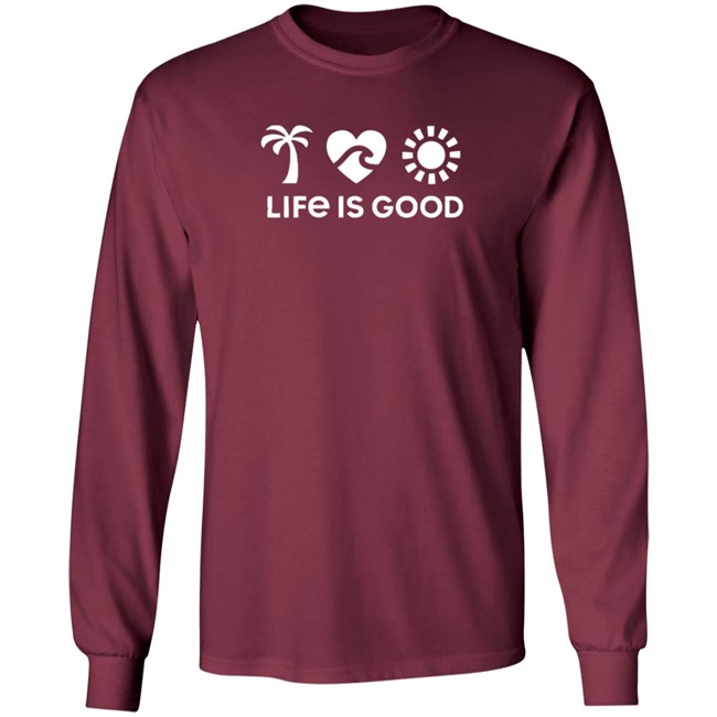 Beach Elements Cool Life Is Good Shirt Life Is Good T Shirts Beach Elements Cool Shirt Beach Elements Cool Life Is Good Shirt Life Is Good T Shirts Beach Elements Cool Shirt