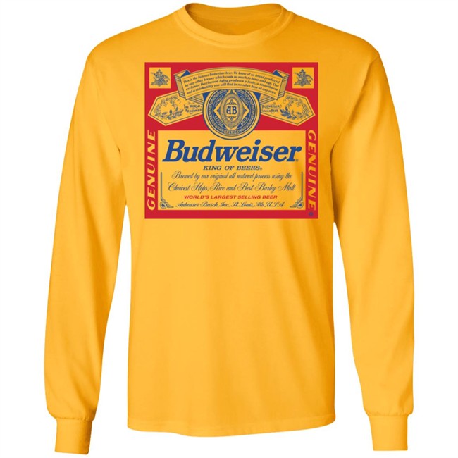 Vintage Junk Food Budweiser White T Shirt Vintage Junk Food Budweiser White T Shirt