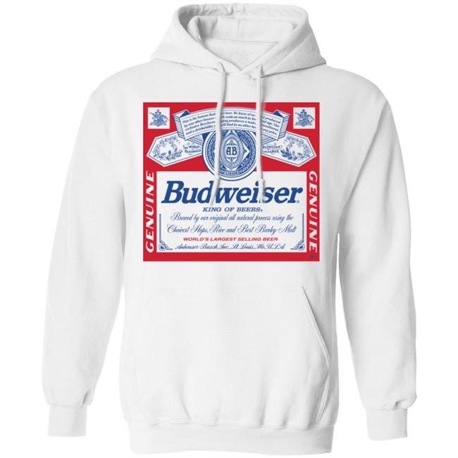 Vintage Junk Food Budweiser White T Shirt Vintage Junk Food Budweiser White T Shirt