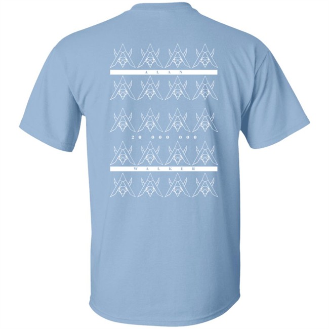 Alen Walker Merch 20 Million Edition Tee Shirt Alen Walker Merch 20 Million Edition Tee Shirt