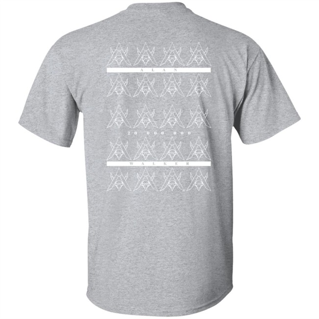 Alen Walker Merch 20 Million Edition Tee Shirt Alen Walker Merch 20 Million Edition Tee Shirt