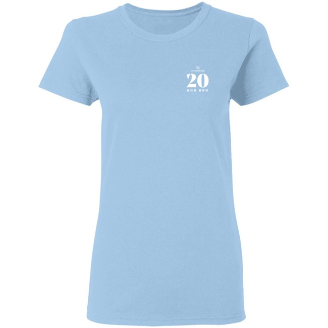 Alen Walker Merch 20 Million Edition Tee Shirt Alen Walker Merch 20 Million Edition Tee Shirt