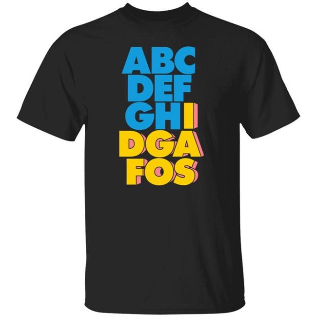 ABC IDGAFOS Dillon Francis Apparel Shirt Dillon Francis Shirt Dillon Francis ABC IDGAFOS Shirts