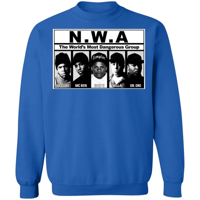 NWA T Shirt NWA The World's Most Dangerous Group ICE CURE MC REN EAZY E YELLA DR. DRE Black Shirts NWA T Shirt NWA The World's Most Dangerous Group ICE CURE MC REN EAZY E YELLA DR. DRE Black Shirts