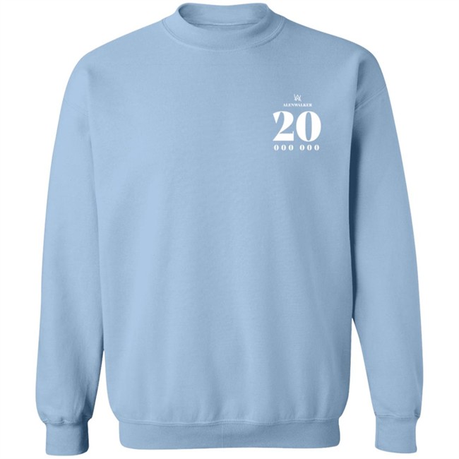Alen Walker Merch 20 Million Edition Tee Shirt Alen Walker Merch 20 Million Edition Tee Shirt