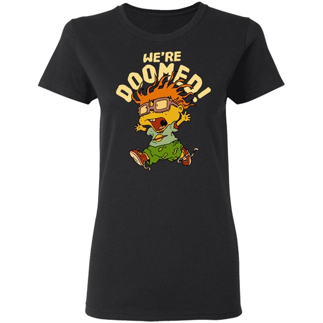 Chuckie Rugrats We're Doomed Cartoon Shirt Finstet Chuckie Rugrats We're Doomed Cartoon Shirt Finstet
