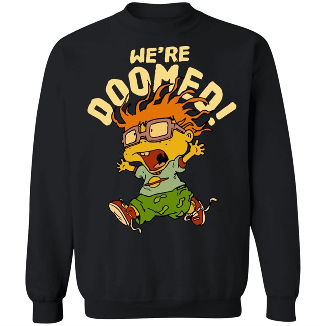 Chuckie Rugrats We're Doomed Cartoon Shirt Finstet Chuckie Rugrats We're Doomed Cartoon Shirt Finstet