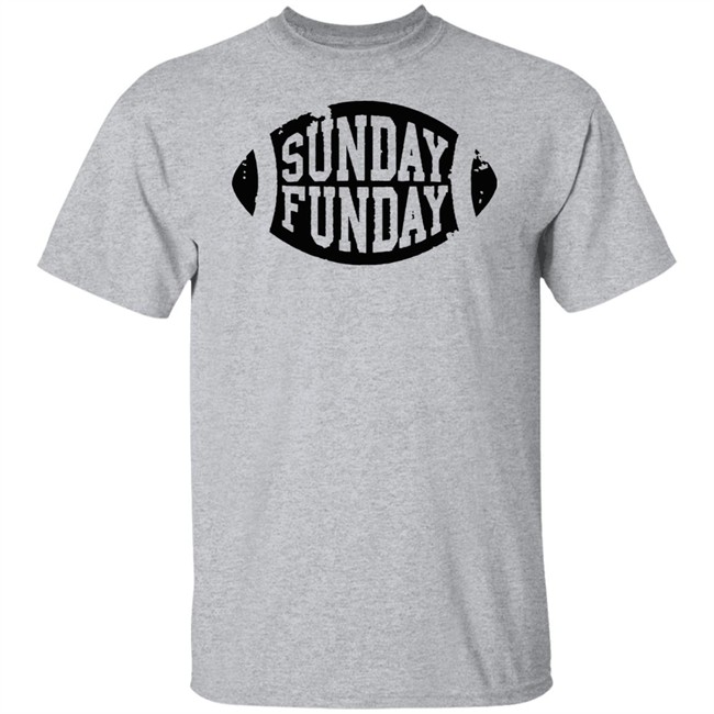 NWT Sunday Funday Football White Shirt NWT NWT Sunday Funday Football White Shirt NWT