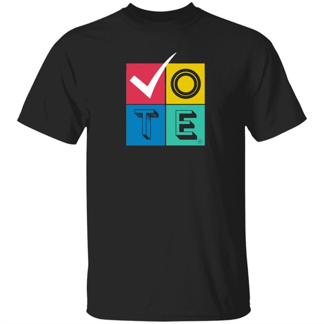 When We All Vote Nicky Hilton Encourages Us to Vote In Graphic T Shirt