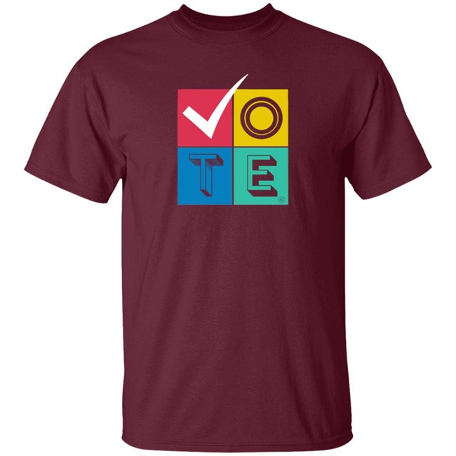 When We All Vote Nicky Hilton Encourages Us to Vote In Graphic T Shirt When We All Vote Nicky Hilton Encourages Us to Vote In Graphic T Shirt