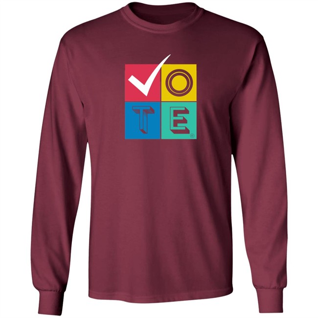When We All Vote Nicky Hilton Encourages Us to Vote In Graphic T Shirt When We All Vote Nicky Hilton Encourages Us to Vote In Graphic T Shirt