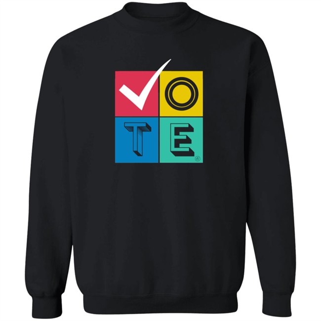 When We All Vote Nicky Hilton Encourages Us to Vote In Graphic T Shirt When We All Vote Nicky Hilton Encourages Us to Vote In Graphic T Shirt
