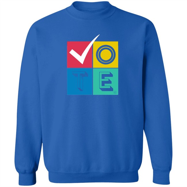 When We All Vote Nicky Hilton Encourages Us to Vote In Graphic T Shirt When We All Vote Nicky Hilton Encourages Us to Vote In Graphic T Shirt