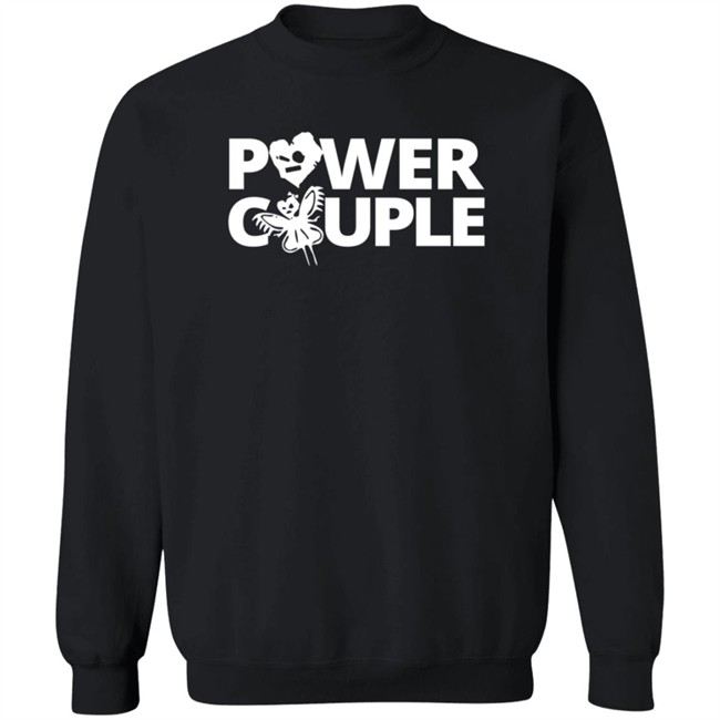 WWE Merch Johnny Gargano Candice LeRae Power Couple T Shirt WWE Merch Johnny Gargano Candice LeRae Power Couple T Shirt