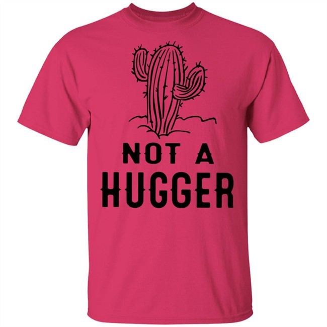 Not A Hugger CactusT Shirt Tee White Boutique Funny Cactus Shirts Not A Hugger CactusT Shirt Tee White Boutique Funny Cactus Shirts