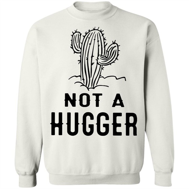 Not A Hugger CactusT Shirt Tee White Boutique Funny Cactus Shirts Not A Hugger CactusT Shirt Tee White Boutique Funny Cactus Shirts