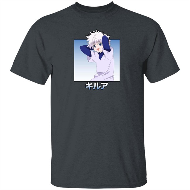 HXH KILLUA INDIVIDUAL Hypland SHIRT Hypland T SHIRT HXH KILLUA INDIVIDUAL Shirt HXH KILLUA INDIVIDUAL Hypland SHIRT Hypland T SHIRT HXH KILLUA INDIVIDUAL Shirt