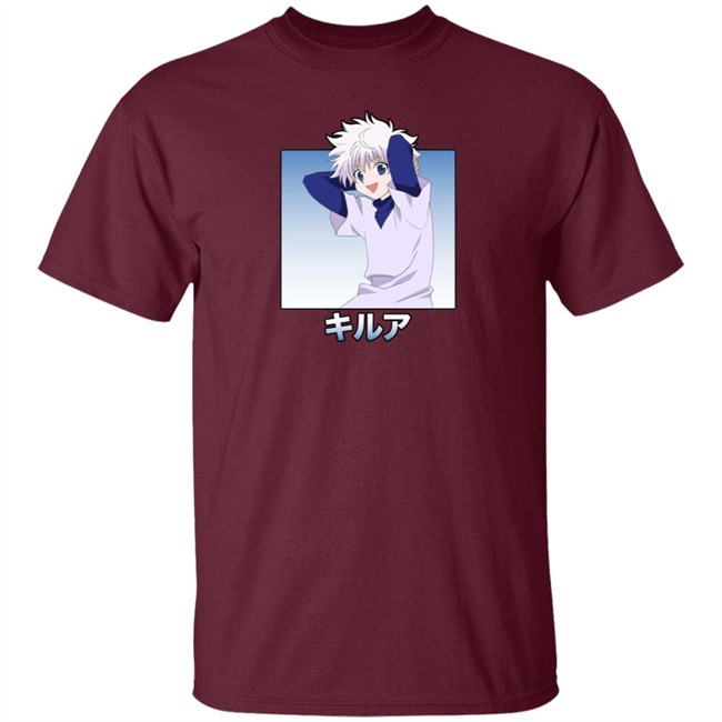 HXH KILLUA INDIVIDUAL Hypland SHIRT Hypland T SHIRT HXH KILLUA INDIVIDUAL Shirt HXH KILLUA INDIVIDUAL Hypland SHIRT Hypland T SHIRT HXH KILLUA INDIVIDUAL Shirt