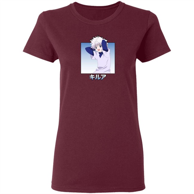 HXH KILLUA INDIVIDUAL Hypland SHIRT Hypland T SHIRT HXH KILLUA INDIVIDUAL Shirt HXH KILLUA INDIVIDUAL Hypland SHIRT Hypland T SHIRT HXH KILLUA INDIVIDUAL Shirt