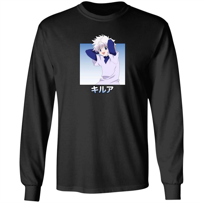 HXH KILLUA INDIVIDUAL Hypland SHIRT Hypland T SHIRT HXH KILLUA INDIVIDUAL Shirt HXH KILLUA INDIVIDUAL Hypland SHIRT Hypland T SHIRT HXH KILLUA INDIVIDUAL Shirt