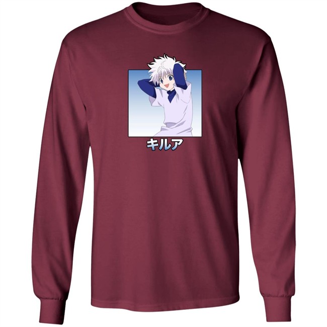 HXH KILLUA INDIVIDUAL Hypland SHIRT Hypland T SHIRT HXH KILLUA INDIVIDUAL Shirt HXH KILLUA INDIVIDUAL Hypland SHIRT Hypland T SHIRT HXH KILLUA INDIVIDUAL Shirt
