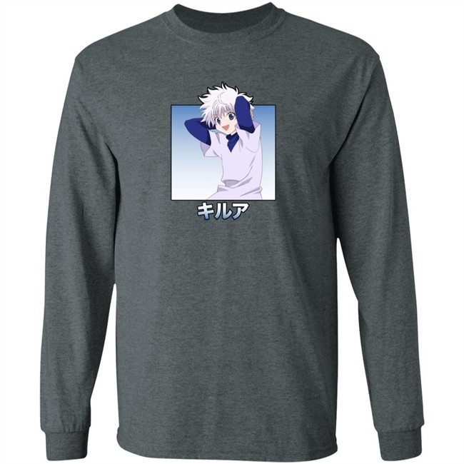 HXH KILLUA INDIVIDUAL Hypland SHIRT Hypland T SHIRT HXH KILLUA INDIVIDUAL Shirt HXH KILLUA INDIVIDUAL Hypland SHIRT Hypland T SHIRT HXH KILLUA INDIVIDUAL Shirt
