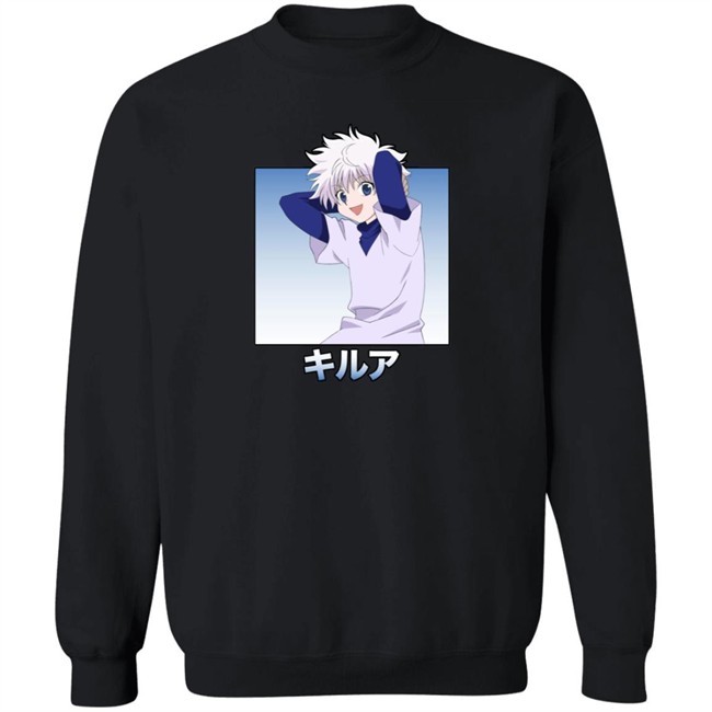 HXH KILLUA INDIVIDUAL Hypland SHIRT Hypland T SHIRT HXH KILLUA INDIVIDUAL Shirt HXH KILLUA INDIVIDUAL Hypland SHIRT Hypland T SHIRT HXH KILLUA INDIVIDUAL Shirt