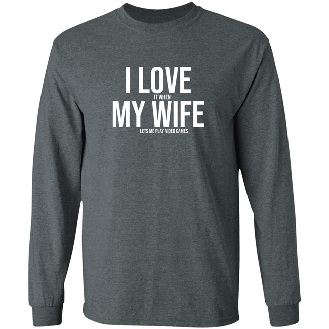 I Love My Wife Shirt i love my wife Mike Evans Shirt I love it when my wife lets me play video games I Love My Wife Shirt i love my wife Mike Evans Shirt I love it when my wife lets me play video games