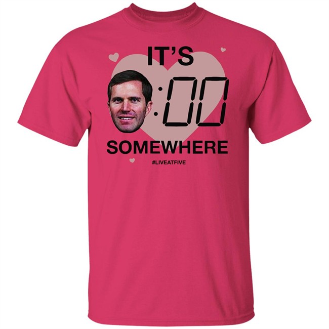 Its Andy OClock Shirt It's Andy O'Clock Somewhere Live At Five White Tee Shirts Its Andy OClock Shirt It's Andy O'Clock Somewhere Live At Five White Tee Shirts