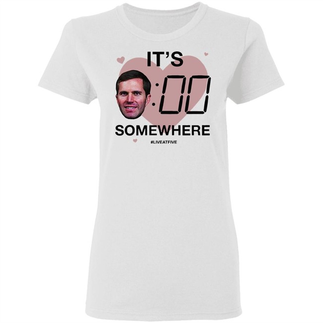 Its Andy OClock Shirt It's Andy O'Clock Somewhere Live At Five White Tee Shirts Its Andy OClock Shirt It's Andy O'Clock Somewhere Live At Five White Tee Shirts