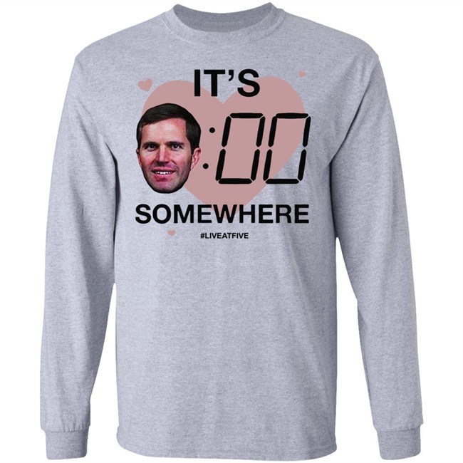 Its Andy OClock Shirt It's Andy O'Clock Somewhere Live At Five White Tee Shirts Its Andy OClock Shirt It's Andy O'Clock Somewhere Live At Five White Tee Shirts