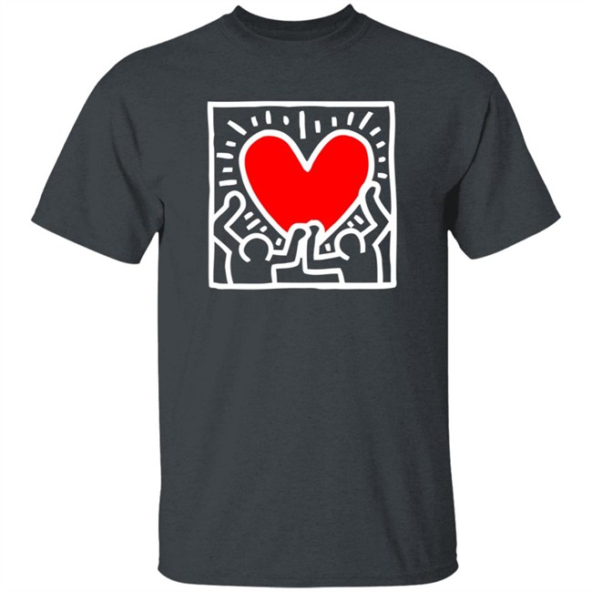 Keith Haring Holding Heart Pop Shop T Shirt Pop Shop T Shirts Keith Haring Holding Heart T Shirt Keith Haring Holding Heart Pop Shop T Shirt Pop Shop T Shirts Keith Haring Holding Heart T Shirt