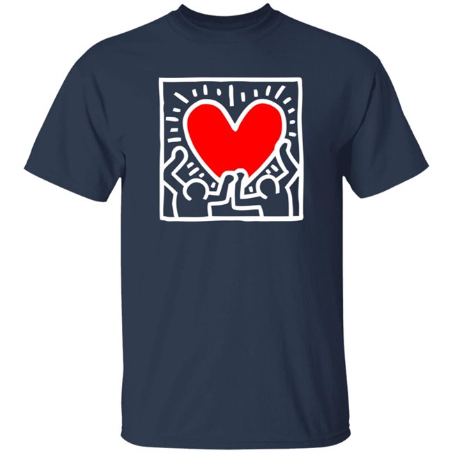 Keith Haring Holding Heart Pop Shop T Shirt Pop Shop T Shirts Keith Haring Holding Heart T Shirt Keith Haring Holding Heart Pop Shop T Shirt Pop Shop T Shirts Keith Haring Holding Heart T Shirt