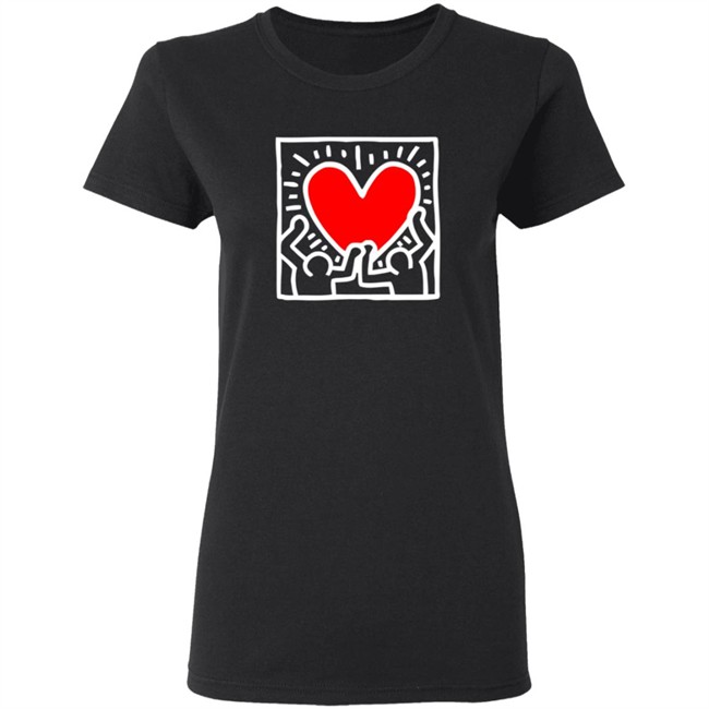 Keith Haring Holding Heart Pop Shop T Shirt Pop Shop T Shirts Keith Haring Holding Heart T Shirt Keith Haring Holding Heart Pop Shop T Shirt Pop Shop T Shirts Keith Haring Holding Heart T Shirt