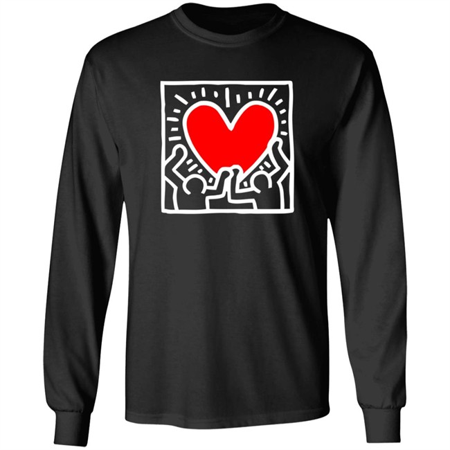 Keith Haring Holding Heart Pop Shop T Shirt Pop Shop T Shirts Keith Haring Holding Heart T Shirt Keith Haring Holding Heart Pop Shop T Shirt Pop Shop T Shirts Keith Haring Holding Heart T Shirt