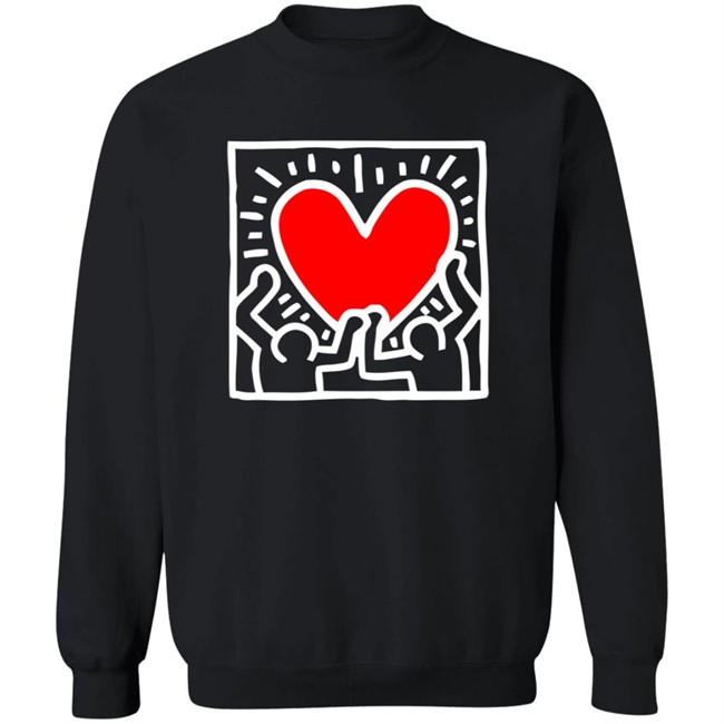 Keith Haring Holding Heart Pop Shop T Shirt Pop Shop T Shirts Keith Haring Holding Heart T Shirt Keith Haring Holding Heart Pop Shop T Shirt Pop Shop T Shirts Keith Haring Holding Heart T Shirt