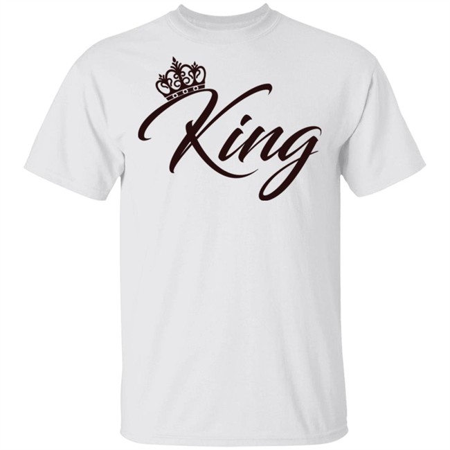 King Or Queen Design Valentine's Matching Shirts