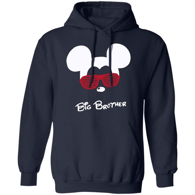Mickey Mouse Big Brother Black T Shirt Mickey Mouse Big Brother Black T Shirt