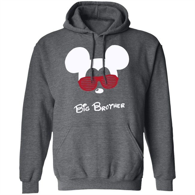 Mickey Mouse Big Brother Black T Shirt Mickey Mouse Big Brother Black T Shirt