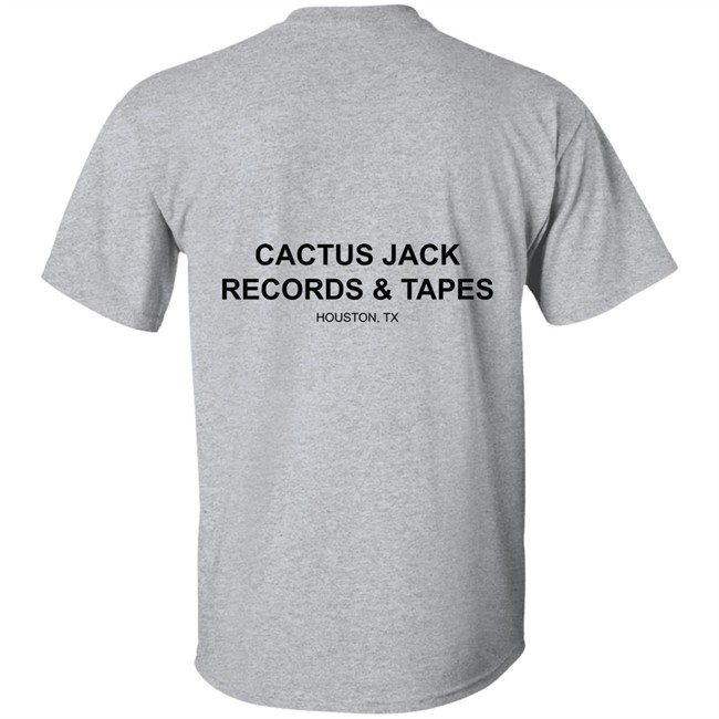 Cactus Jack Records T Shirt Cactus Jack Records & Tapes Houston Tx White Tee Shirts Cactus Jack Records T Shirt Cactus Jack Records & Tapes Houston Tx White Tee Shirts