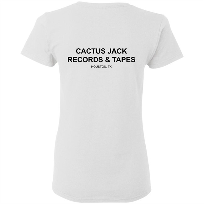 Cactus Jack Records T Shirt Cactus Jack Records & Tapes Houston Tx White Tee Shirts Cactus Jack Records T Shirt Cactus Jack Records & Tapes Houston Tx White Tee Shirts