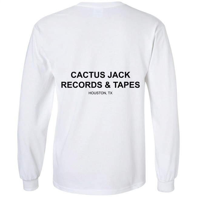 Cactus Jack Records T Shirt Cactus Jack Records & Tapes Houston Tx White Tee Shirts Cactus Jack Records T Shirt Cactus Jack Records & Tapes Houston Tx White Tee Shirts