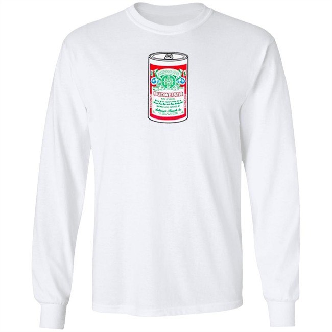 Budweiser Taps Kosuke Kawamura Shirt Budweiser Taps Kosuke Kawamura and Toya Horiuchi for Graphic-Heavy Merch Budweiser Taps Kosuke Kawamura Shirt Budweiser Taps Kosuke Kawamura and Toya Horiuchi for Graphic-Heavy Merch