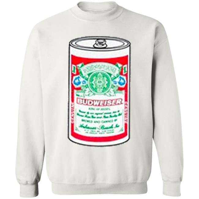 Budweiser Taps Kosuke Kawamura Shirt Budweiser Taps Kosuke Kawamura and Toya Horiuchi for Graphic-Heavy Merch Budweiser Taps Kosuke Kawamura Shirt Budweiser Taps Kosuke Kawamura and Toya Horiuchi for Graphic-Heavy Merch