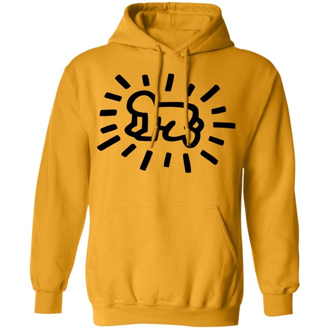 Keith Haring Radiant Baby Tee Pink Shirt Keith Haring Radiant Baby Tee Pink Shirt