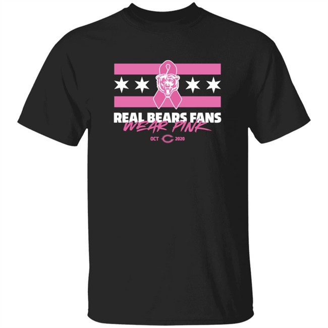 Real Bears Fans Wear Pink 2020 Shirt